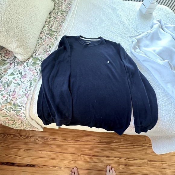Polo Ralph Lauren Other - Men’s Ralph Lauren polo navy blue like new thermal long sleeve shirt